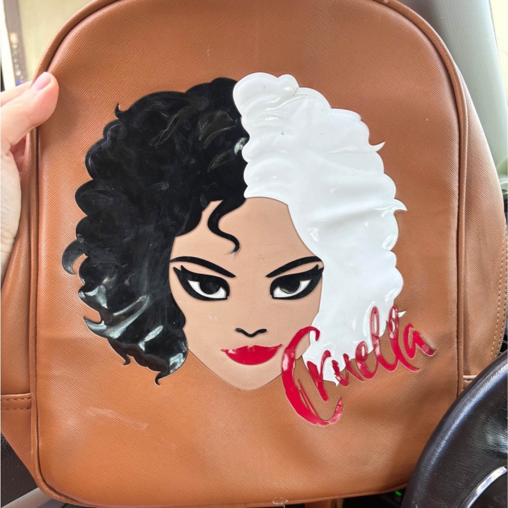 Cruella Tan Backpack